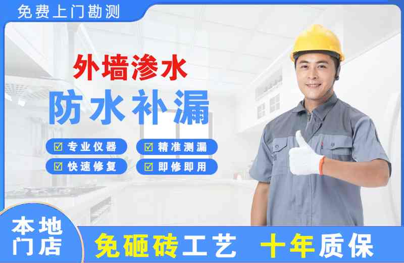 龙子湖外墙渗水维修